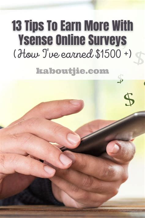 ysense|Pro tips to make more money with paid surveys on .